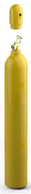 Amerex 10904 Cylinder  ARG 110 FILLED YL