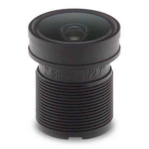 Arecont Vision MPM2.8C Fixed Iris M12-mount, 2.8mm, 1/2.7", F2.0