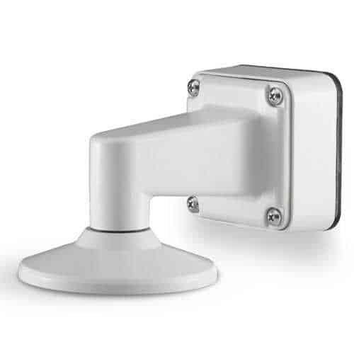 IDIS MCD-WMT MicroDome Series Wall Mount with Built-In Junction Box Adapter and Cap