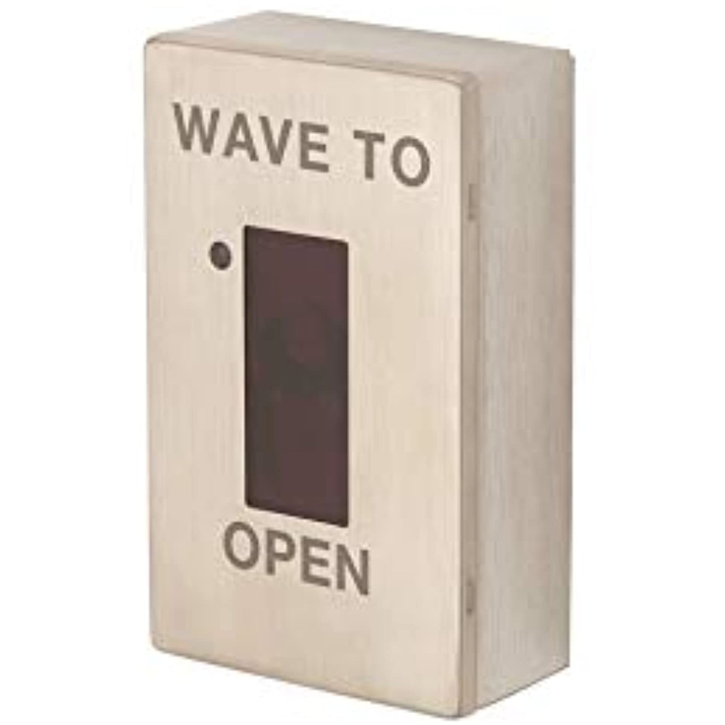 Locknetics WS Series Infrared Wave to Open Touchplate, Stainless Steel Finish