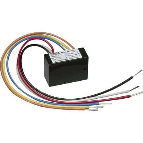 System Sensor PR-1 Multi-Voltage Conventional Relay, Epoxy Encapsulated (SPDT) Relay With Activation LED