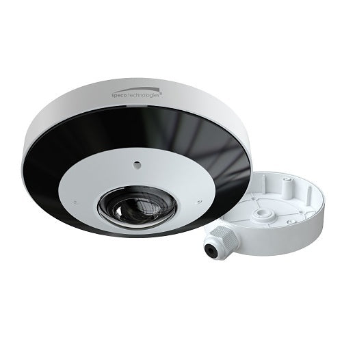 Speco O6MDP4 6MP Indoor / Outdoor 360Ã‚Â° Fisheye IP Camera, Smart IR, 1.65mm Lens