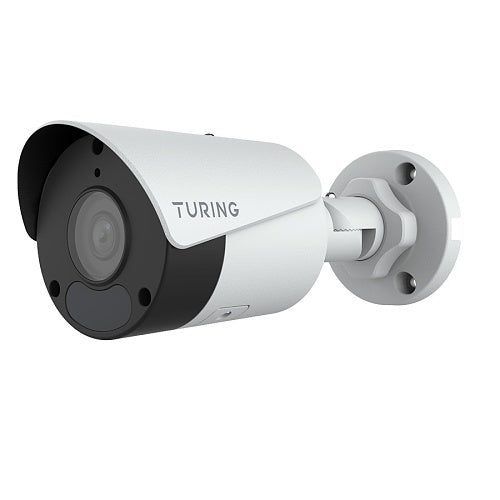 Turing Video TP-MFB4M28 SMART Series TwilightVision 4MP Bullet IP Camera, 2.8mm Lens, White