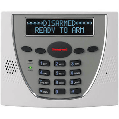 Honeywell 6460W Premium Alpha Keypad, White and Grey