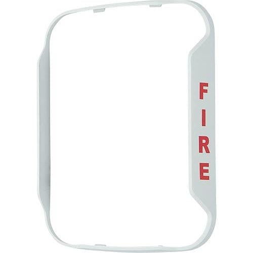 System Sensor BZSPW-F L-Series Speaker Ceiling Bezel, Printed "FIRE", White