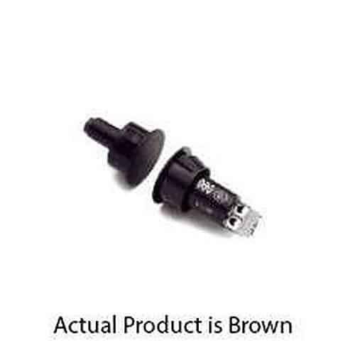 GRI 8484-T-B 1" Steel Door Recessed Switch Set, Standard Gap,  Brown 10 pack