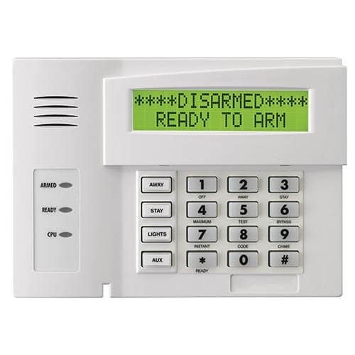 Honeywell Home 6164US Custom Alpha Display Keypad With Four Integrated Hardwired Zones