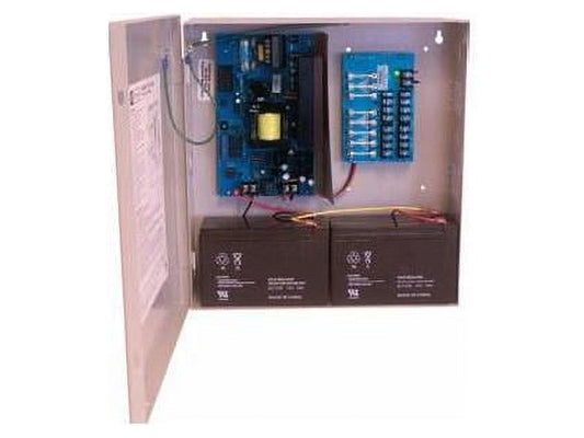 Altronix AL600ULPD8 Power Supply Charger, Fused Outputs, 12/24VDC at 6A, BC300 Enclosure