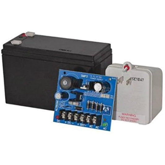 Altronix SMP312CX Power Supply Charger with BT126 and TP1640, Single Output, 6/12/24VDC at 2.5A, Board