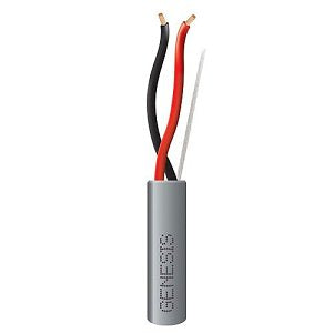 Genesis 21231009 14/2 Stranded Riser Cable, Unshielded, CL3R, FPLR, CMR, FT4, Sunlight Resistant, 1000' (304.8m), Reel, Gray (Replaces 11271009)
