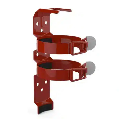 Amerex 818S Red Double Strap Vehicle/Marine Bracket