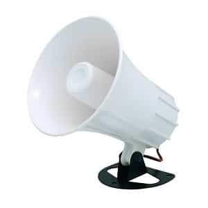 Speco SA-5P 5″ Dual Tone Alarm Siren, 20W, White