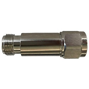 Metal fitting on a white background