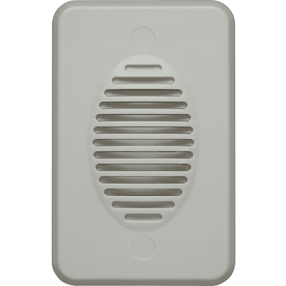 W-Box Technologies 1GANGCHIM Single Gang 3-Tone Chime, 12-24Vdc, White