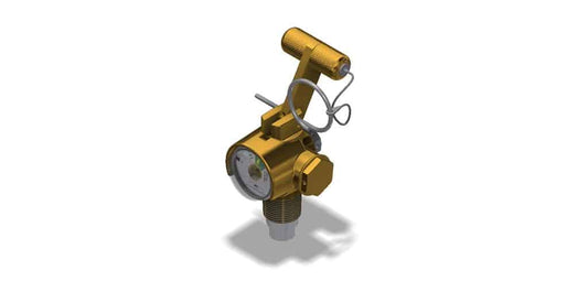 Amerex 12467 Nitrogen Cylinder Valve Q/OPEN