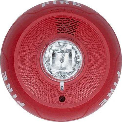 SYSTEM SENSOR PC2RL HORN STROBE, CEILING MOUNT 10 Pack