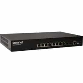 Comnet network switch on a white background