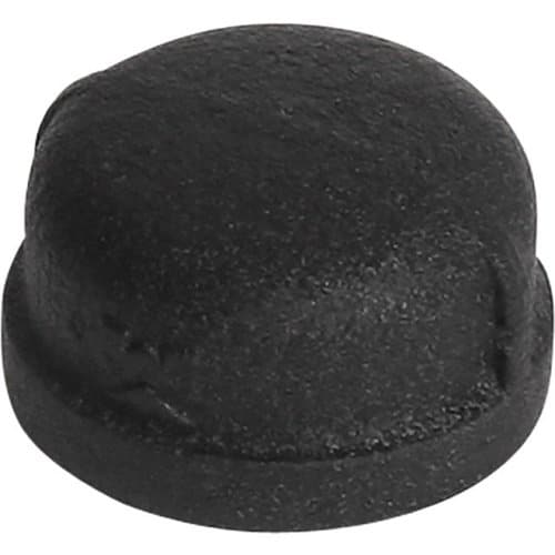 Chief CMA273 Threaded End Cap, Connects to any 1.5" NPT Extension Column, TAA Compliant, Black