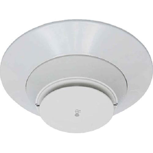 Fire-Lite H365HT Addressable Heat Detector, Low-Profile Intelligent 190°F Fixed Thermal Sensor and LiteSpeed Only, White