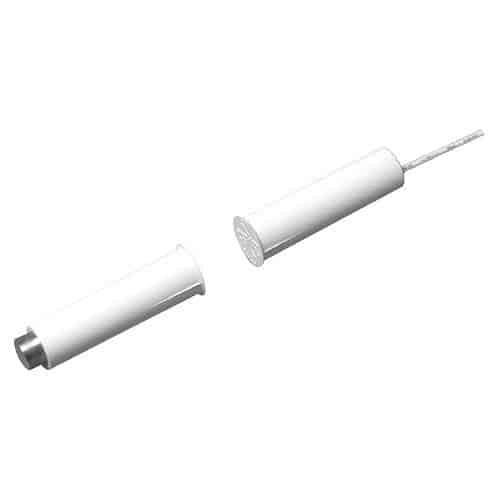 Potter AMS-21-W 3/8" Recessed Magnetic Contact, White (4350144)