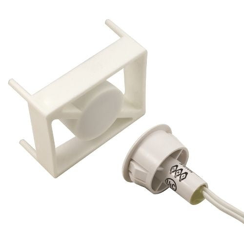 GRI 195MC-12-W 3/4" Diameter Recessed Switch Set, Wide Gap, DPDT, White 10 pack