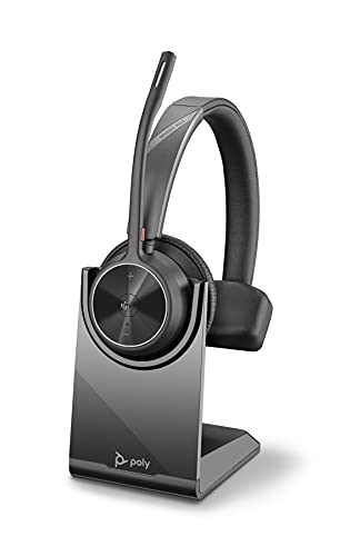 Poly - Voyager 4310 UC Wireless Headset + Charge Stand (Plantronics)