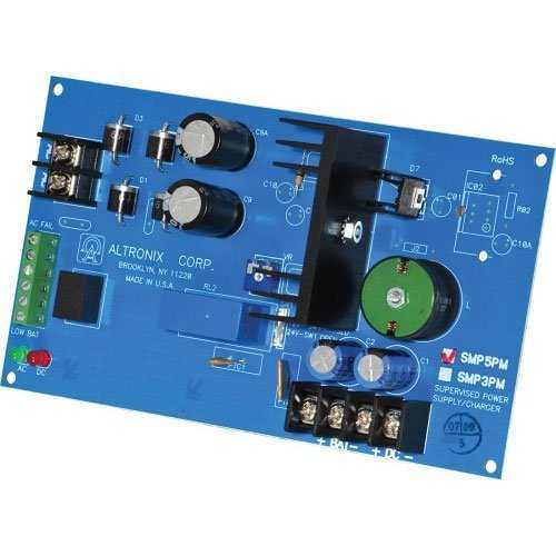 Altronix SMP5PM Supervised Power Supply/Charger
