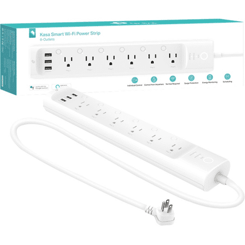 TP-Link HS300 Wi-Fi Power Strip, 6-Outlets image 0