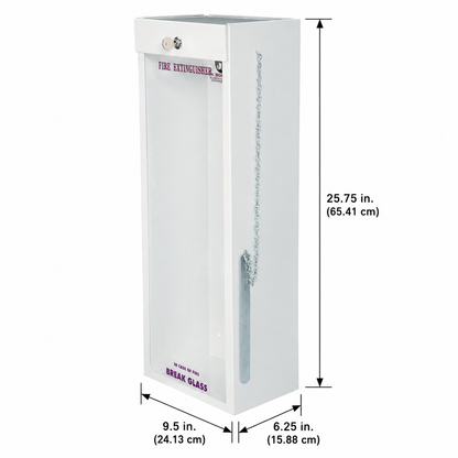 JL Classic Series 9263Z30 Surface Mount Fire Extinguisher Cabinet