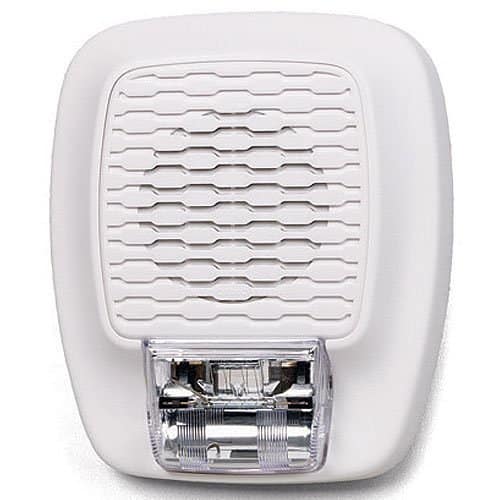 Gentex GHSLF15W Low Frequency Audible and Visible 24VDC Horn Fixed Strobe 15CD, White
