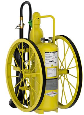 Amerex 150lb Sodium Cloride Wheeled Fire Extinguisher