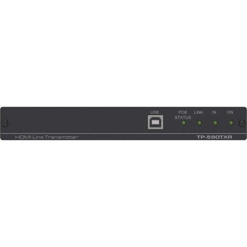 HDMI line transmitter device on a white background