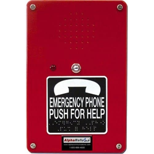 Alpha RCB2100NR NEMA-4 Watertight Refuge Call Box