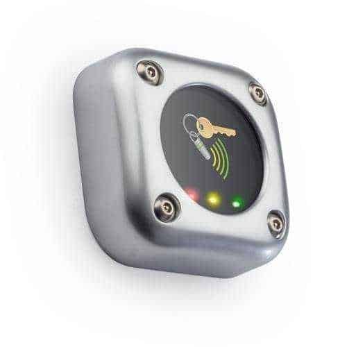 Paxton 390-747-US PROXIMITY Metal Reader, Satin Chrome, for Net2 or Switch2
