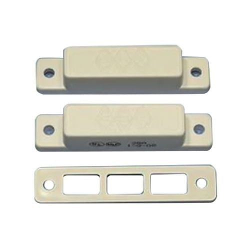 GRI 28AWG-W Surface Mount Magnetic Reed Switch Set White 10 pack