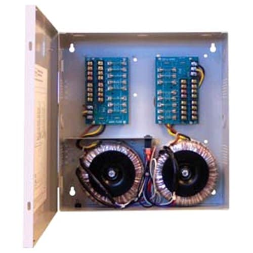 Altronix ALTV2416600CB CCTV Power Supply, 16 PTC Outputs, 24VAC/28VAC @ 28A, 115VAC, BC300 Enclosure