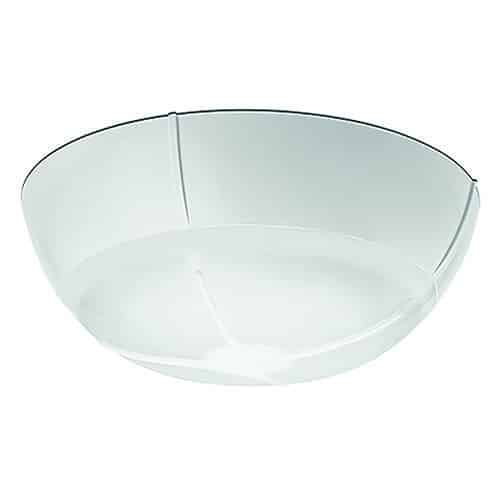 White motion sensor on a white background