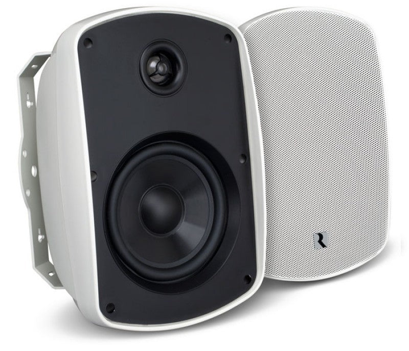 Russound 5B55MK2-W 5.25" 2-Way OutBack Speaker, Indoor/Outdoor, Pair, White