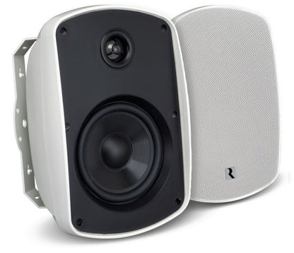 Russound 5B55MK2-W 5.25" 2-Way OutBack Speaker, Indoor/Outdoor, Pair, White