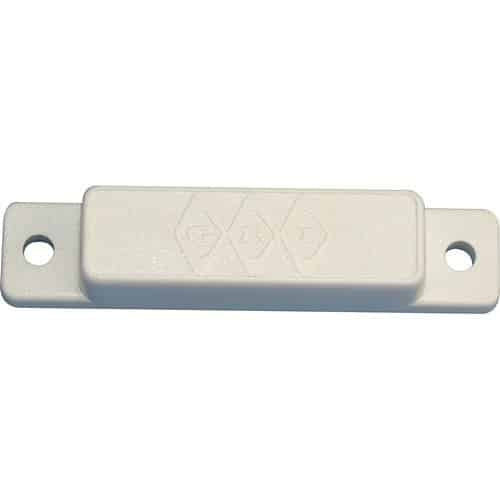 GRI M-8 Magnet in Case, 1/2” x 1/2” x 2 1/2” Screw Mount, Surface Mount, White 10 pack