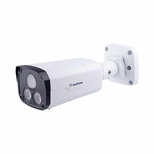 GeoVision GV-BLFC5800 5MP H.265 Super Low Lux WDR Pro Full Color Warm LED Bullet IP Camera, 4mm Lens, White