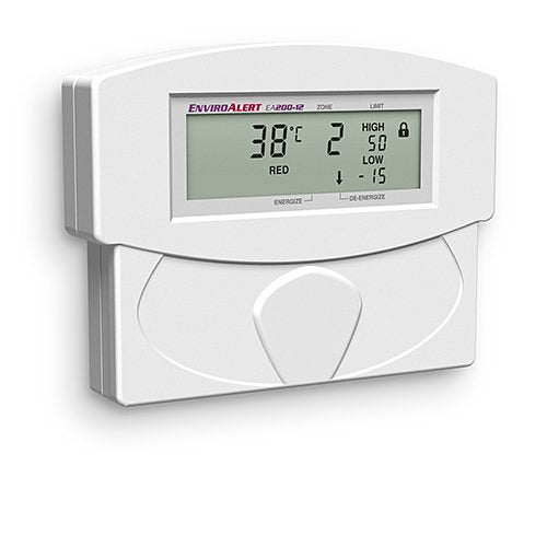 Winland EA200-12 EnviroAlert 2-Zone Alarm Monitor, 12V DC – Fire and ...