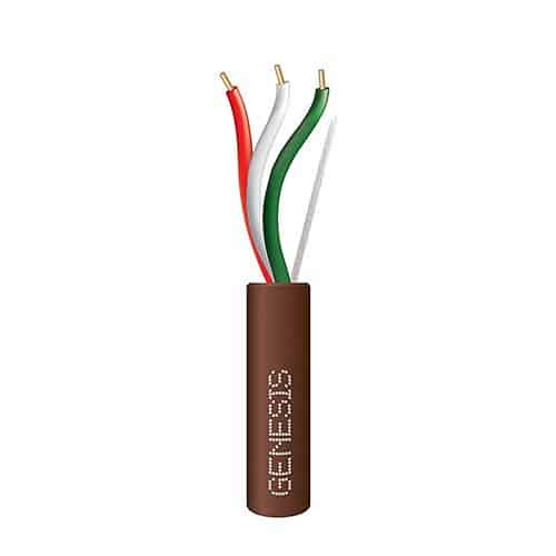 Genesis 47025807 20/3 Solid General Purpose Thermostat Cable, 500' (152.4m), Speed Bag, Brown