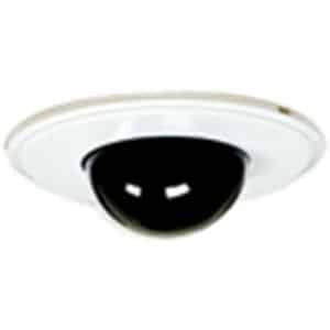 Speco DFM Dome Flush Ceiling Mount Kit for Surveillance Camera, White