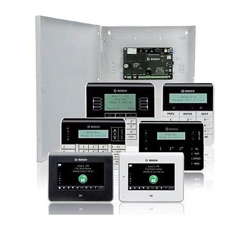 Bosch B3512-DP-920 16-Point IP Alarm Control Panel Kit with Small Enclosure, Transformer, Communication and Keypad