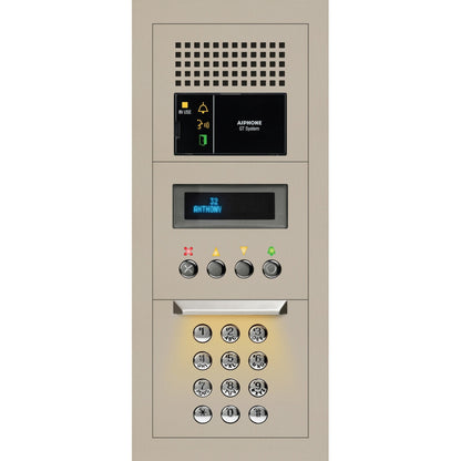 Aiphone GTA-DESB 10-Key Audio Entrance Panel Kit with GT-DB and GT-NSB