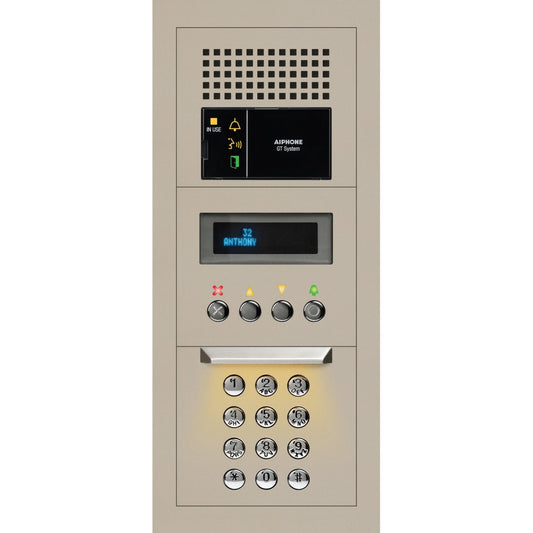 Aiphone GTA-DESB 10-Key Audio Entrance Panel Kit with GT-DB and GT-NSB
