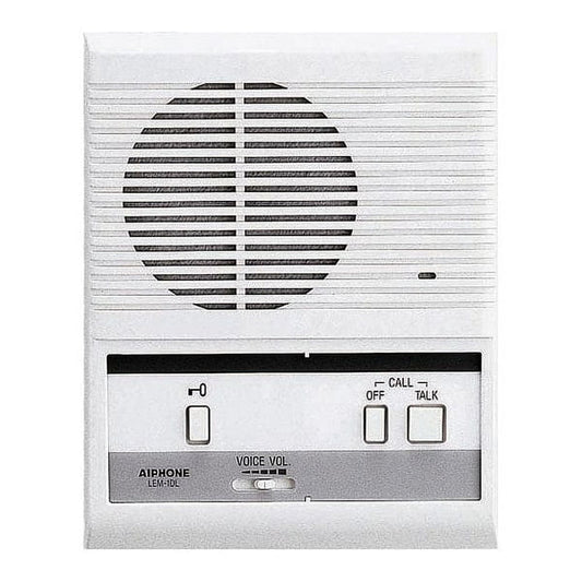 Aiphone LEM-1DLC LEF Series 1-Call Master Station with Door Release, for Dual Master System