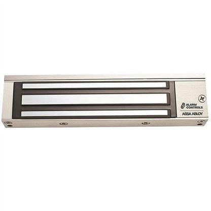 Alarm Controls 320S Single Magnetic Lock, 300 lb, Clear Anodized