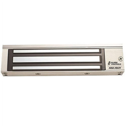 Alarm Controls 320S Single Magnetic Lock, 300 lb, Clear Anodized